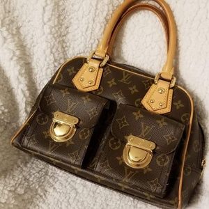 Authentic LV Monogram Manhattan PM